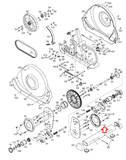 NordicTrack Proform CX 1000 600 N 900 Elliptical Plastic Hub Cover 229683 - fitnesspartsrepair