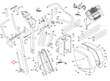 NordicTrack Proform CX 1050 NEL12940 PFEL079070 Elliptical Upper Body Leg 206703 - hydrafitnessparts