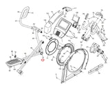 Nordictrack ProForm E 7.5Z 12.9 14.9 E9.0 Elliptical Left Leg Inner Cover 394389 - hydrafitnessparts