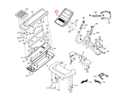 Nordictrack Proform E 9.0 910 E Elliptical Display Console Assembly 316167 - hydrafitnessparts