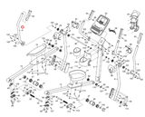 NordicTrack Proform E5vi 405 CE 410 CE Elliptical Left Upper Body Arm 285164 - hydrafitnessparts