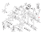 NordicTrack Proform E5vi 405 CE 410 CE Elliptical Right Upper Body Arm 285161 - hydrafitnessparts