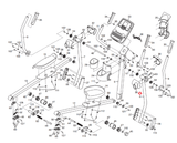 NordicTrack Proform E5vi 405 CE 410 CE Elliptical Right Upper Body Leg 285156 - hydrafitnessparts