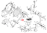 NordicTrack Proform E9.0 910 E Pro 1500 Elliptical Right Roller Arm 315652 - fitnesspartsrepair