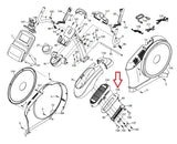 NordicTrack ProForm Elliptical Fan Bracket 23949 331271 - fitnesspartsrepair