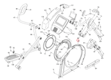 NordicTrack ProForm Elliptical Rear Console Cover MFR-394123 & 394579 - hydrafitnessparts