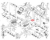 NordicTrack ProForm Elliptical Right Pedal 299479 - fitnesspartsrepair