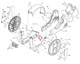 Nordictrack Proform Elliptical Right Shield Cover MFR-23887 or 349921 - hydrafitnessparts