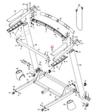 Nordictrack Proform Epic C900i T 13.5 800I Treadmill Right Top Handrail 349980 - hydrafitnessparts