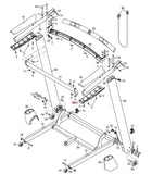 Nordictrack Proform Epic C900i T13.5 800i Treadmill Right Bottom Handrail 349982 - hydrafitnessparts