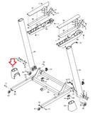 NordicTrack Proform Epic FreeMotion Treadmill Left Base Cover MFR-131812 349631 - hydrafitnessparts