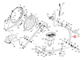 NordicTrack Proform FreeMotion Elliptical Right Upper Body Leg 315592 - hydrafitnessparts