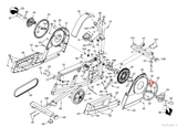 NordicTrack Proform FreeMotion Recumbent Bike Right Crank Arm 359915 - hydrafitnessparts