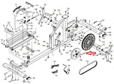Nordictrack Proform FreeMotion Upright Bike Resistance Motor Cable 356546 - fitnesspartsrepair