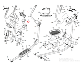 Nordictrack Proform Health Rider Elliptical Accessory Tray 349856 - hydrafitnessparts