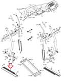 NordicTrack Proform HealthRider Elliptical Left Foot Rail MFR-NEL9095 or 216713 - hydrafitnessparts