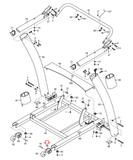 NordicTrack Proform HealthRider Treadmill Wheel Housing 284196 - hydrafitnessparts