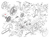 Nordictrack ProForm Reebok Elliptical Crank Arm 285209 - hydrafitnessparts