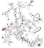 NordicTrack Proform Reebok Stationary Bike Left Pedal Crank Arm 308840 - hydrafitnessparts