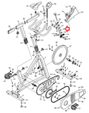 Nordictrack Proform Reebok Stationary Bike Resistance Spacer 310623 - fitnesspartsrepair