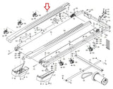 NordicTrack Proform Reebok Treadmill Left Foot Rail 348690 - fitnesspartsrepair