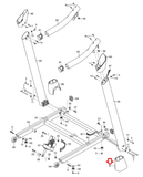 NordicTrack Proform Reebok Treadmill Right Base Cover 298685 - fitnesspartsrepair