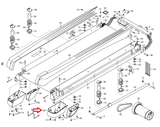 NordicTrack Proform Reebok Treadmill Right Rear Cover 311127 or 301774 - fitnesspartsrepair