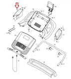 NordicTrack Proform Treadmill Left Cup Holder Accessory Tray 360515 - fitnesspartsrepair