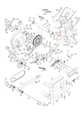 NordicTrack Proform Weslo HealthRider Epic Elliptical Pivot Axle 271419 - hydrafitnessparts