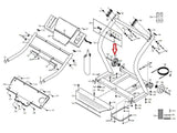 NordicTrack Reebok Treadmill Front Wheel Transport 151071 - fitnesspartsrepair