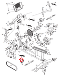 NordicTrack SL 728 Recumbent Bike Lower Wire Harness 222038 - hydrafitnessparts