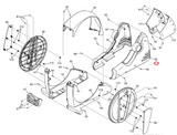 Nordictrack Spacersaver Se 9i Se7i Elliptical Right Front Shield 353134 - hydrafitnessparts