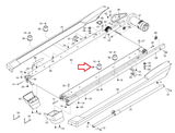 Nordictrack T 5.7 NTL61011.0 Treadmill Frame Absorber 342249 - fitnesspartsrepair