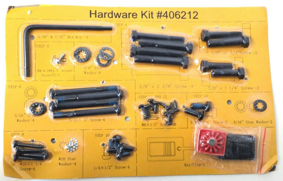 NordicTrack T 6.5 S Treadmill Hardware Kit Note 406212 - hydrafitnessparts