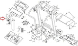 NordicTrack Treadmill Console Aux Board 147228 or 12500-000 or 12501-000 - hydrafitnessparts