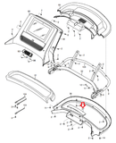 NordicTrack Treadmill Console Small Cover 404517 - hydrafitnessparts