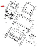 NordicTrack Treadmill Display Console Assembly 284338 or 319720 - hydrafitnessparts