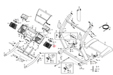 Nordictrack Treadmill Fan Assembly With Right Cover MFR-NC-DP15802-000 192345 - hydrafitnessparts