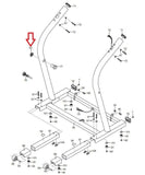 NordicTrack Treadmill Latch Housing Insert Knob 222260 - fitnesspartsrepair