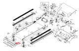 NordicTrack Treadmill Left Ftop Bracket Journal 157624 - fitnesspartsrepair