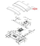 NordicTrack Treadmill Motor Hood Shroud Cover 348639 - fitnesspartsrepair