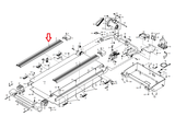 NordicTrack Treadmill Rail Screw Cover Extrusion 169419 - fitnesspartsrepair