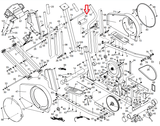 NordicTrack VGR910 VGR900 VGR940 VGR990 Elliptical Axle Cover - fitnesspartsrepair