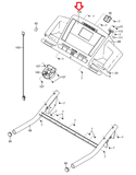 NordicTrack Viewpoint 3500 8500 Treadmill Display Console Panel 252613 - hydrafitnessparts
