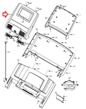 NordicTrack X11I Intract - NTL240120 Treadmill Display Console Assembly 336668 - hydrafitnessparts