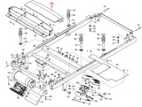 NordicTrack X22I Treadmill Front Motor Hood Shroud Cover 388395 - hydrafitnessparts