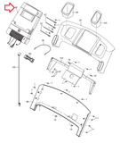 Nordictrack X5i Treadmill Display Console Assembly 286597 or 293630 - fitnesspartsrepair