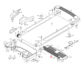 NordicTrack X7i X5i Treadmill Belly Pan Bottom Cover MFR-273738 285827 - hydrafitnessparts