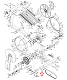 NoridcTrack Gold's Gym Proform FreeMotion Elliptical Rear Wheel End Cap 244343 - fitnesspartsrepair