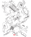 NoridcTrack ProForm Elliptical Release Button Retaining Pin 81 250606-e - fitnesspartsrepair